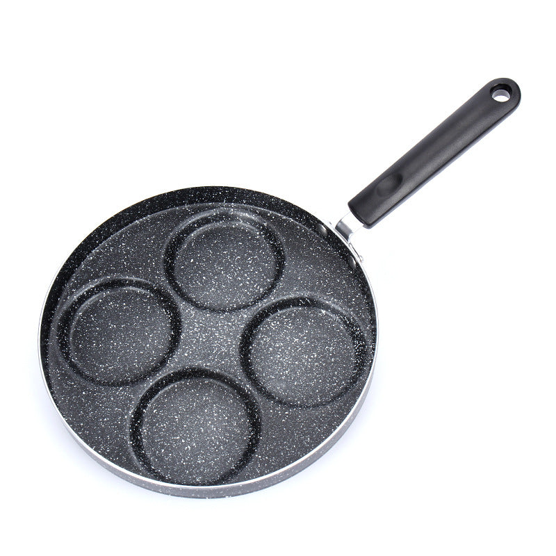Nonstick Egg and Pancake Pan 4 Cup Gas Stove Cookware