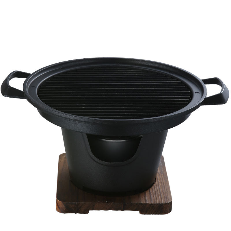 Non-Stick Small Indoor Barbecue Grill for Home Use