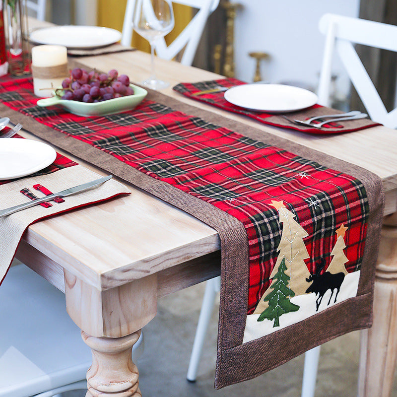 Tea Table Cloth And Table Flag Cover