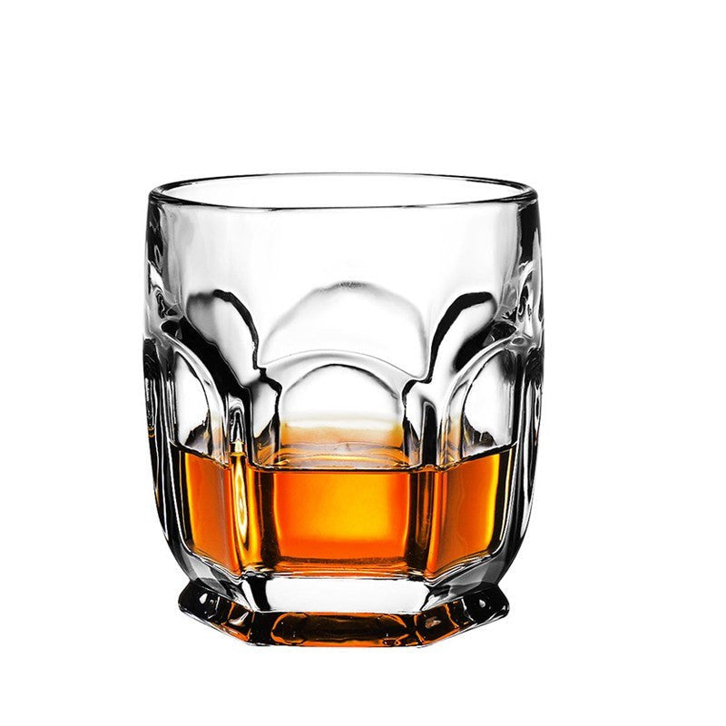 Octagonal Crystal Glass Set