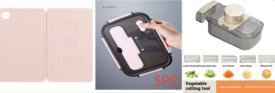 2 in 1 Multifunctional Vegetable Cutter and Dicer