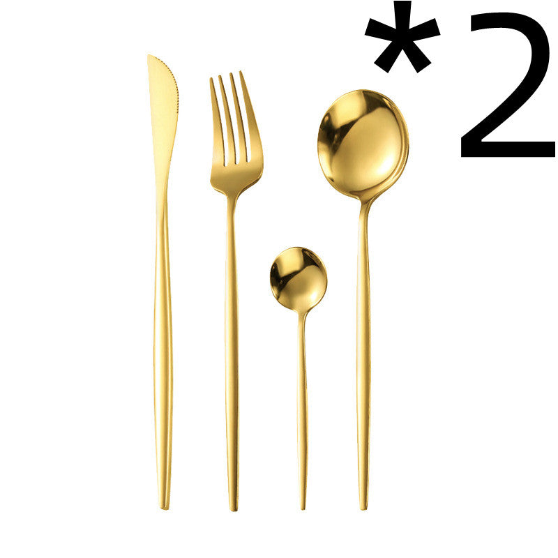 Stainless Steel Portuguese Cutlery Four-piece Set