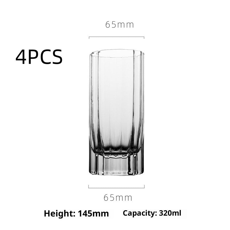 Light Luxury Crystal Glass, Thick Bottom