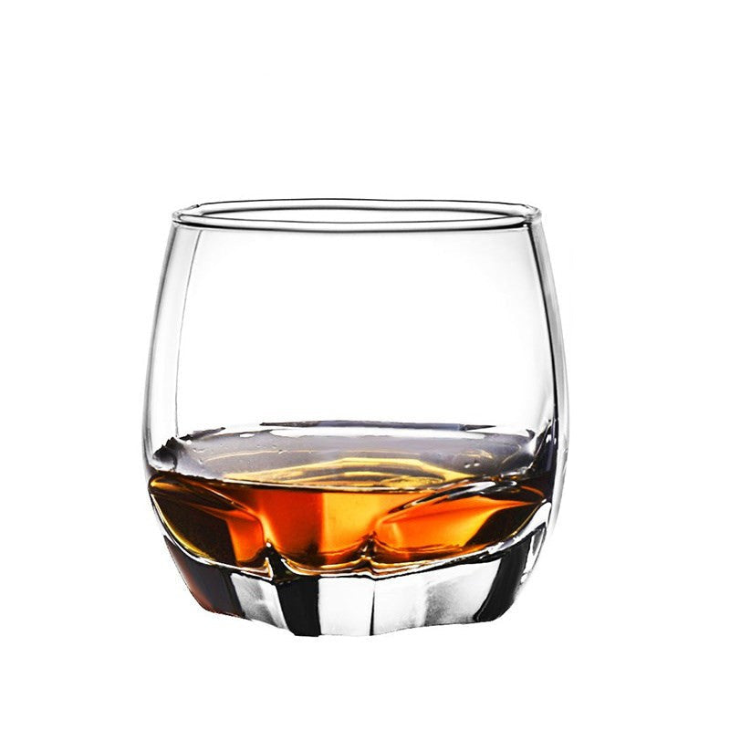Octagonal Crystal Glass Set