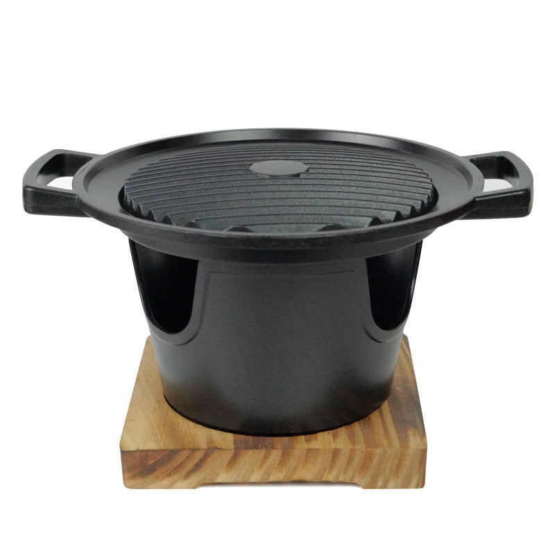 Mini Smokeless Alcohol BBQ Grill for Outdoor and Home Use