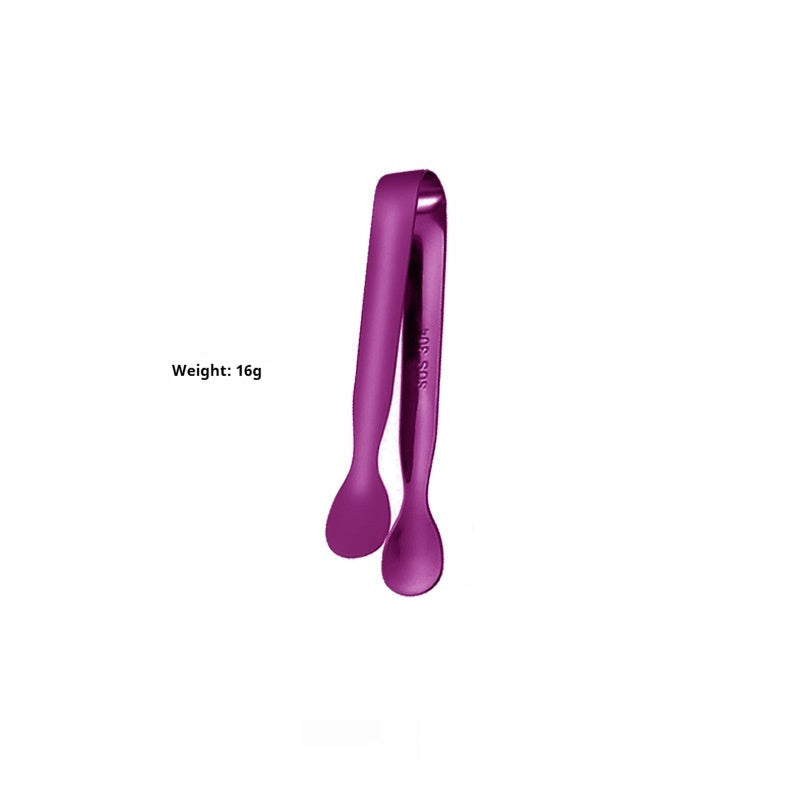 Stainless Steel Sugar Tongs With Thickened Design And No Burrs
