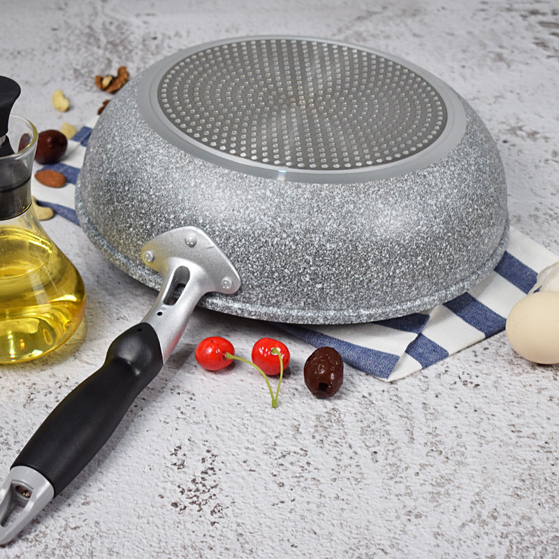 Japanese Maifan Stone Non Stick Wok Pan Large