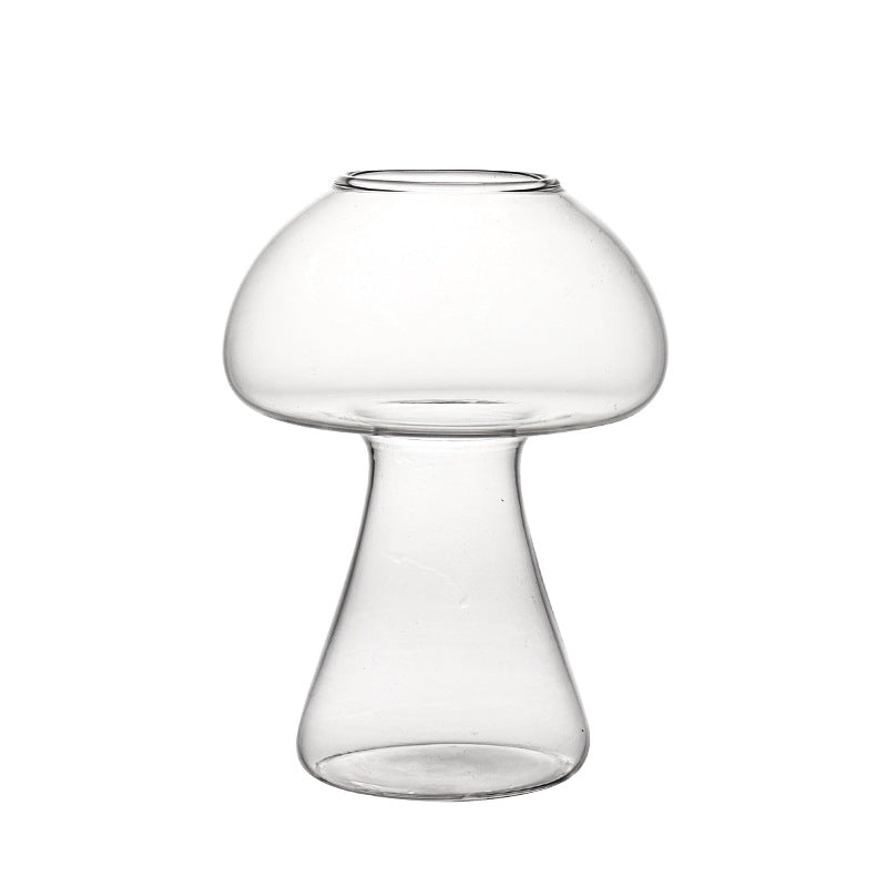 Rose Flower-Shaped Glass Goblet 3.4 fl oz