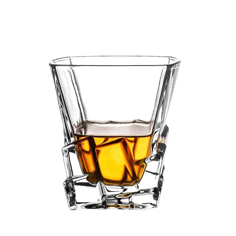 Octagonal Crystal Glass Set