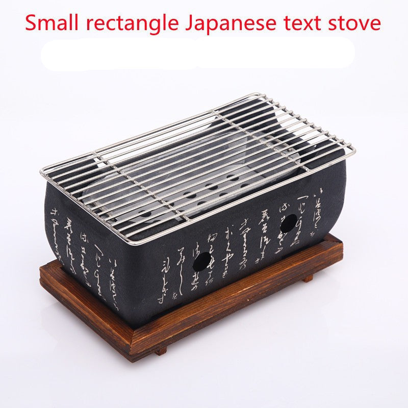 Japanese Mini Smokeless Charcoal Grill for Indoor and Outdoor Use