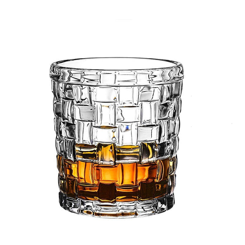Octagonal Crystal Glass Set