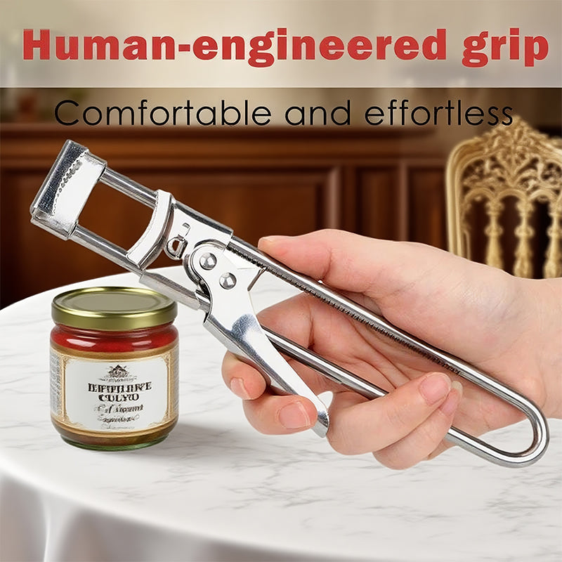Multifunctional Adjustable Jar And Bottle Opener Tool For Seniors