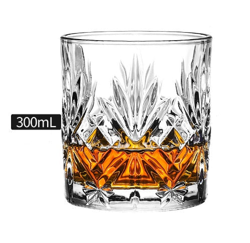Octagonal Crystal Glass Set