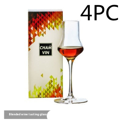 Small TOPIN Tall Crystal Glass