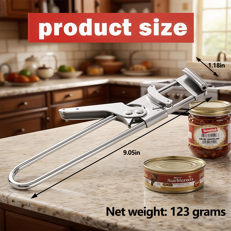 Multifunctional Adjustable Jar And Bottle Opener Tool For Seniors