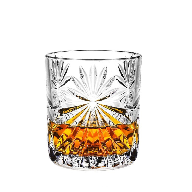 Octagonal Crystal Glass Set