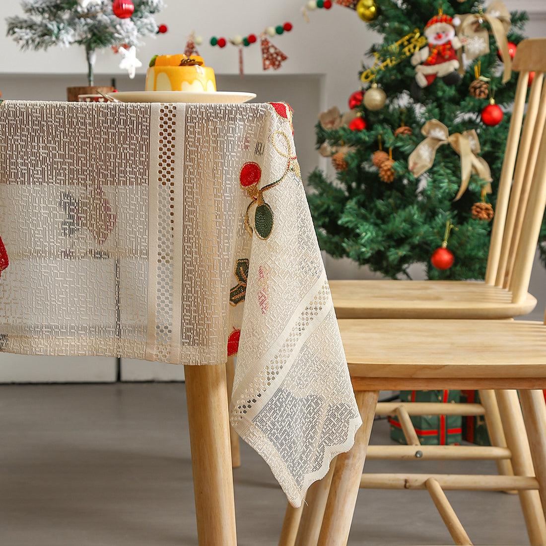 Decorative Lace Coffee Table Dining Table Cloth