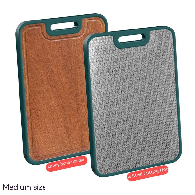 Ebony 304 Stainless Steel Double Sided Cutting Board