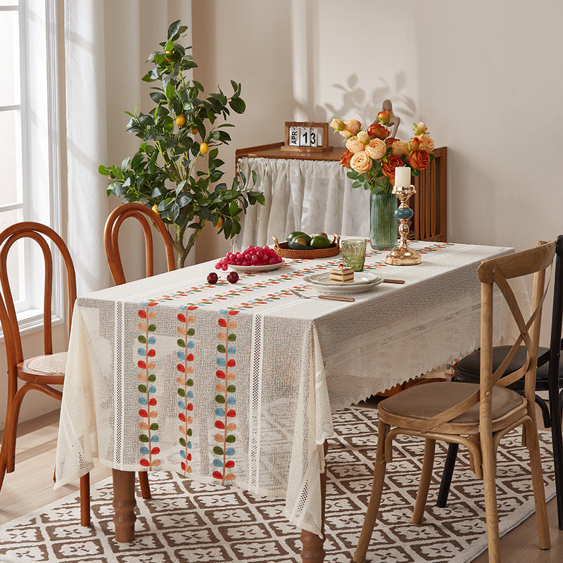 Decorative Lace Coffee Table Dining Table Cloth
