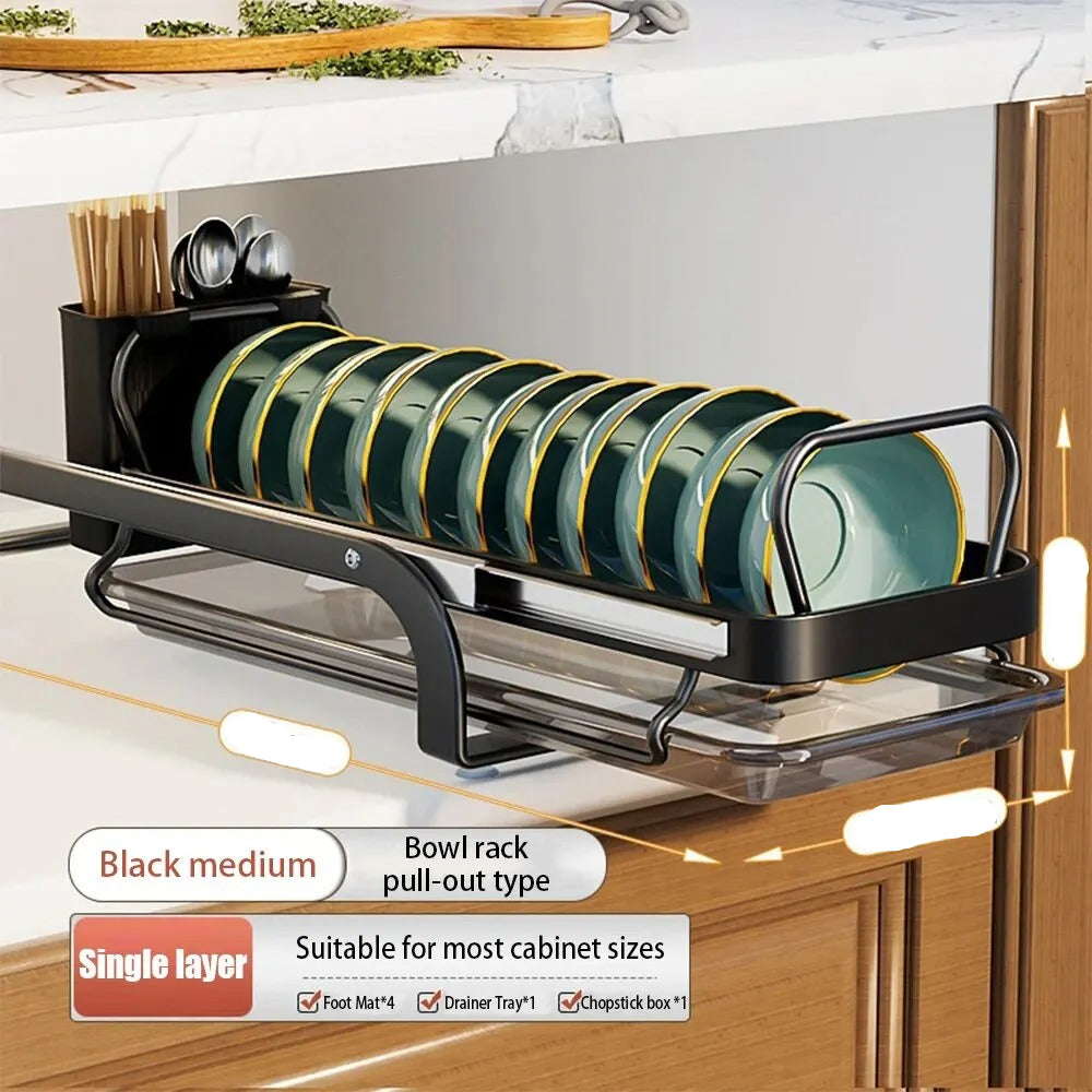 Multi-functional Kitchen Storage Rack Dish Draining Rack