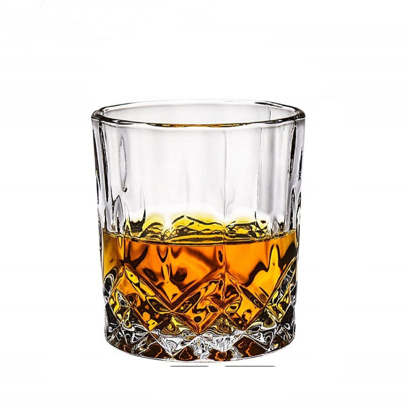 Octagonal Crystal Glass Set