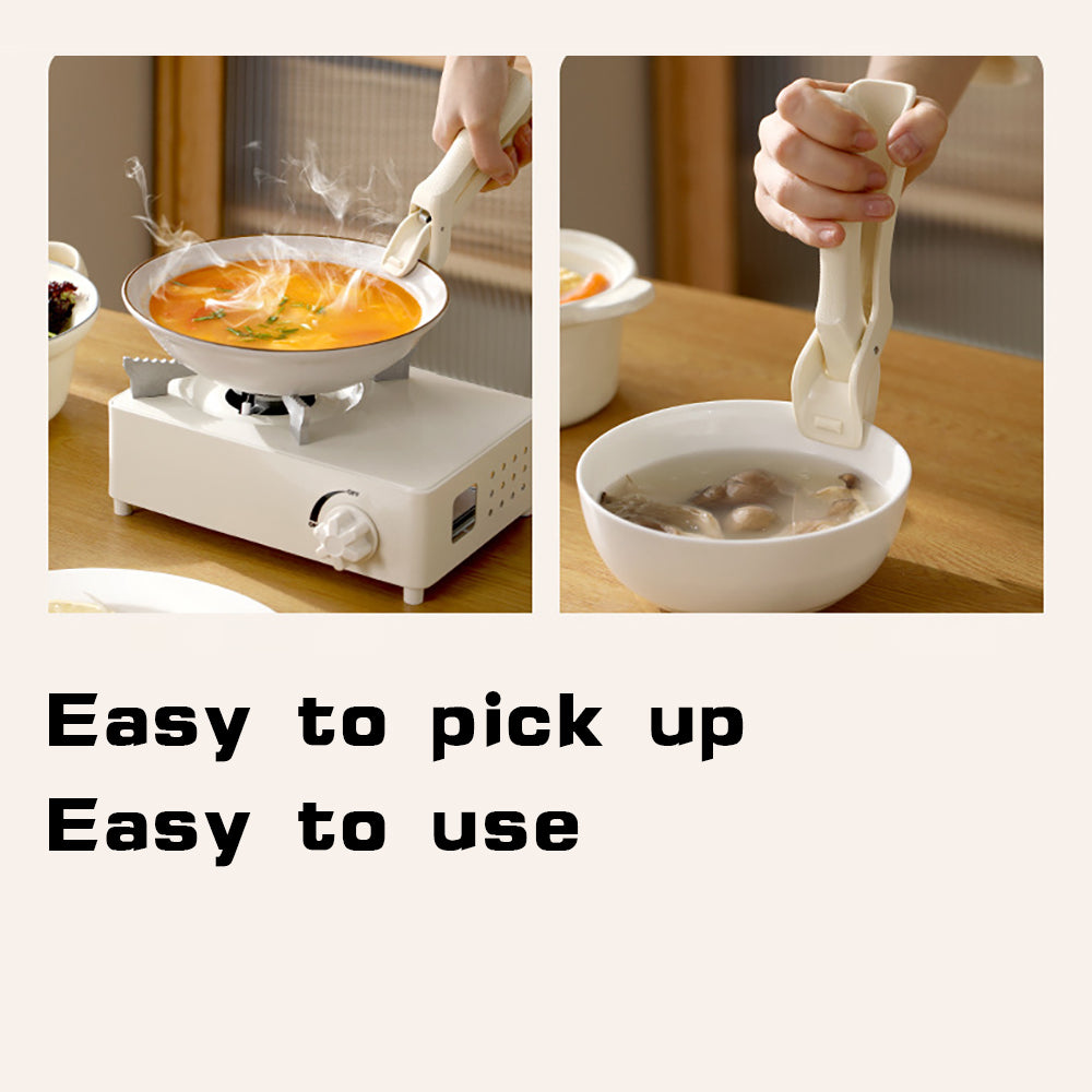 Anti Scald Silicone Stainless Steel Bowl And Plate Gripper