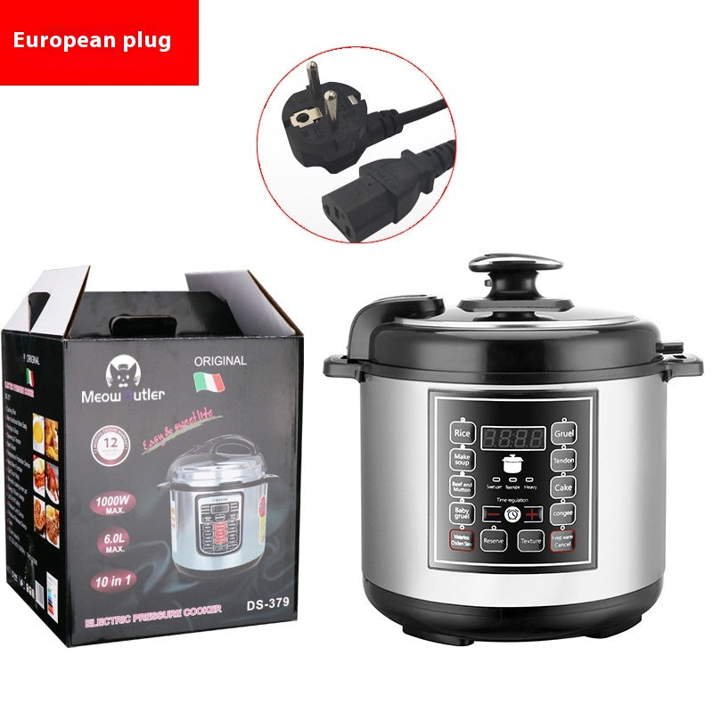 5L Multi Function Intelligent Pressure Cooker for Household Use