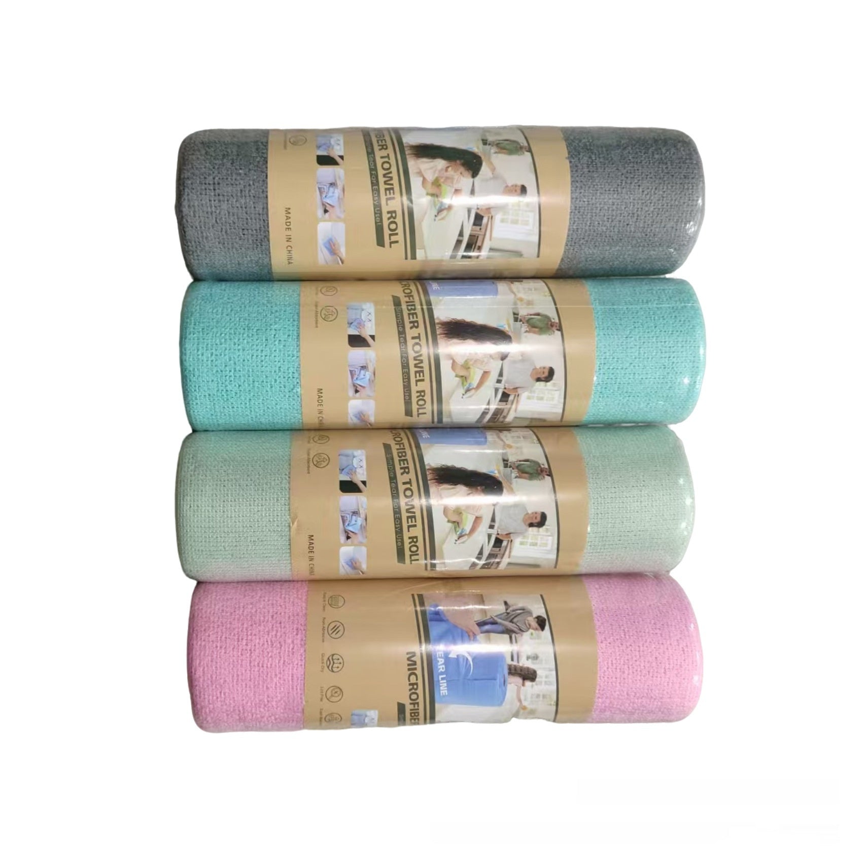 Reusable, Durable, Machine-washable Microfiber Kitchen Towels