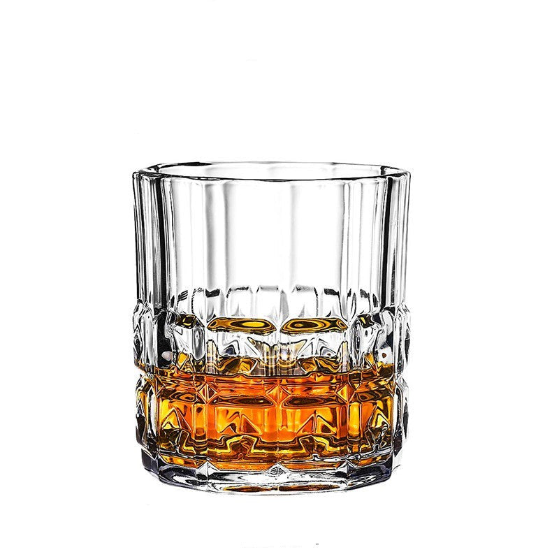 Octagonal Crystal Glass Set