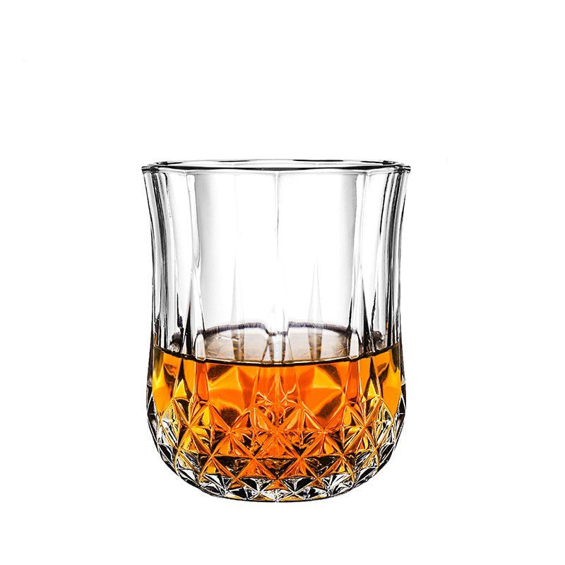 Octagonal Crystal Glass Set