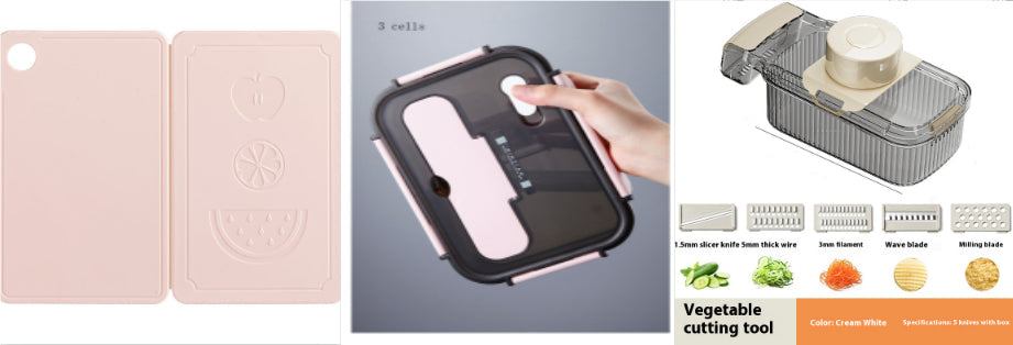 2 in 1 Multifunctional Vegetable Cutter and Dicer