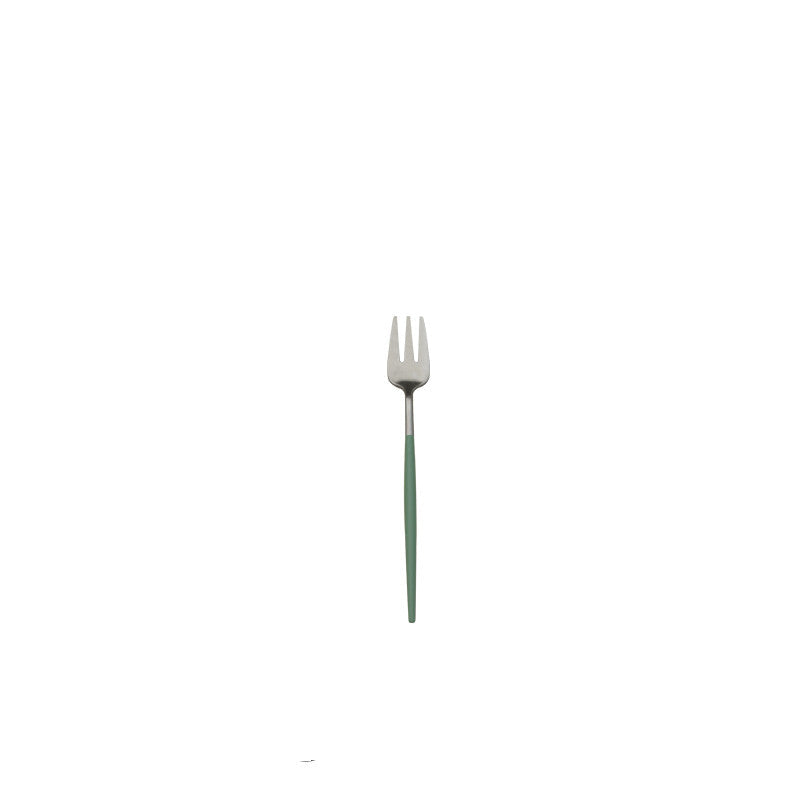 Electroplating Western Tableware Stainless Steel Cutlery Set