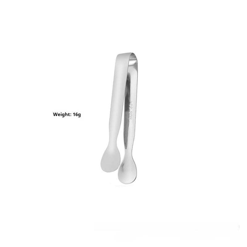 Stainless Steel Sugar Tongs With Thickened Design And No Burrs